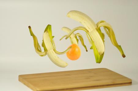 浮动, 水果, 香蕉