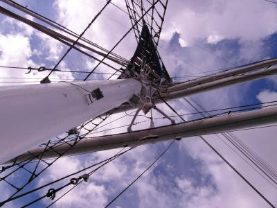 桅杆, 哥奇 fock, 斯特拉尔松, 博物馆, 船舶, 帆船, 帆