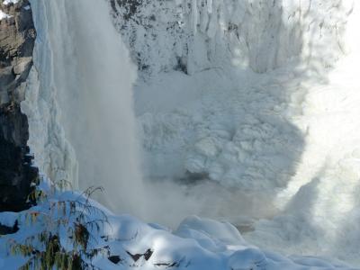 canim 瀑布, 不列颠哥伦比亚省, 加拿大, 磨砂, 峡谷, 瀑布, 景观