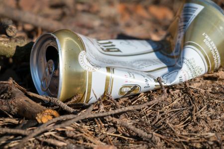 啤酒罐, 垃圾, 污染, 废物, 框, 环境破坏, 环境