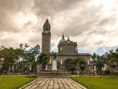 菲律宾共和国, 马尼拉, 大教堂, 教会, 建筑, 著名的地方, 塔