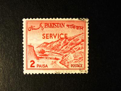 邮票, 发布, ptt, 盖印, 工厂品牌, 巴基斯坦, 邮票