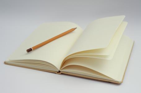 开始, 空白, 空白页, 书, 日记, 空, 想法