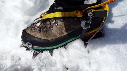 冰, 高山之旅, 登山鞋, 鞋子, grivel, 粉色, 徒步旅行鞋
