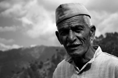 印度, 孤独, 老, 年老时, 老人, 高级成人, 男子