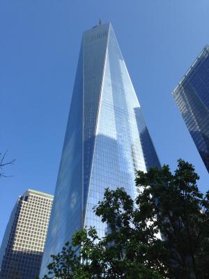 一个世界贸易中心, 纽约, 具有里程碑意义, 美国, 建设, 摩天大楼, 建筑