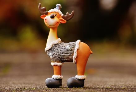 驼鹿, 圣诞节, 圣诞主题, 驯鹿, 冬天, 装饰, 来临