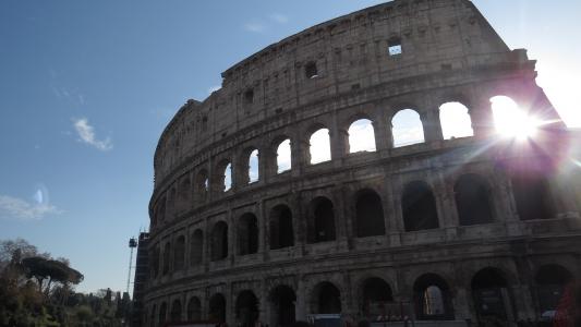 古罗马圆形竞技场, 罗马, 建筑, 体育馆, 圆形剧场, 体育场, 罗马-意大利