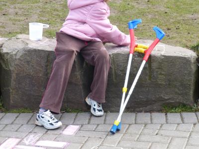 残疾, 康复, 移动问题, 跛脚, 是移动, 工具, 身体残疾