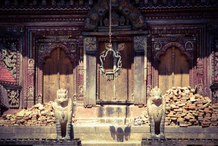 尼泊尔, 寺, 印度教