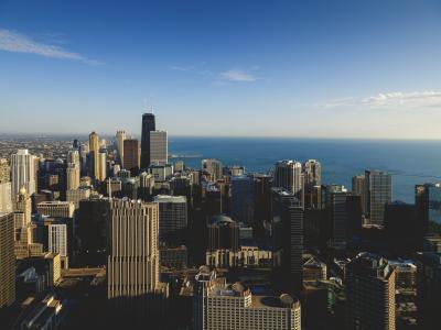 芝加哥, 城市, 约翰. 汉考克, 芝加哥天际线, 天际线, 建筑, 城市景观