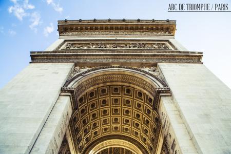 凯旋门, 巴黎, 纪念碑, 法国, 欧洲, 旅游, 历史