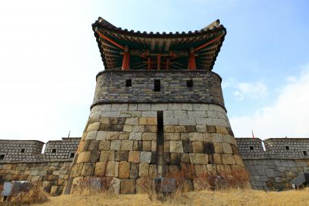 华城要塞, 世界文化遗产, 火星, 朝鲜王朝城堡, poru, 建筑, 著名的地方