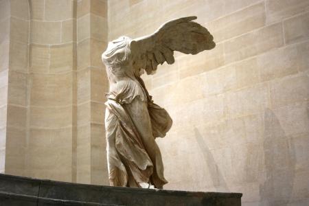 女神, 希腊雕塑, 大理石, 罗浮宫, 博物馆