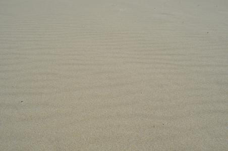 沙子, 波, 风