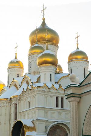莫斯科, 克里姆林宫, 大教堂, 东正教, 灯泡, 炮楼, 宗教