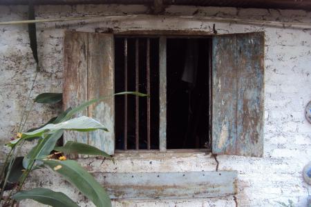 旧的窗口, 闹鬼, 后院, 斯里兰卡, 小木屋, 建设, 衰变