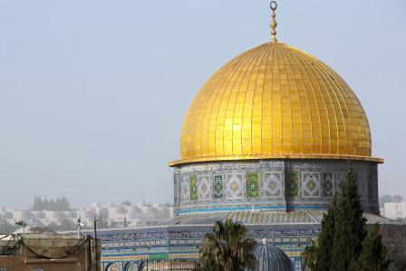 以色列, 耶路撒冷, 圆顶, 岩石, 清真寺, 神圣的地方, 宗教
