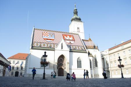 大教堂, 萨格勒布, 克罗地亚, 教会, 城市, 欧洲, 建筑