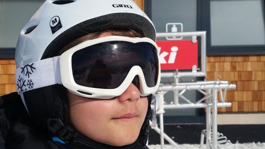 滑雪者, 儿童, 运动, 掌舵, 护目镜, 冬天, 冬季运动