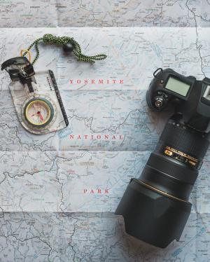 相机, 指南针, 探索, 指导, 镜头, 地图, 旅行