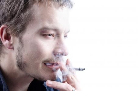 吸烟, 年轻, 人类, 模型, 成人, 人, 香烟