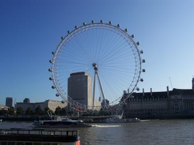 摩天轮, 伦敦, 伦敦眼, 英格兰, 英国, 娱乐, 具有里程碑意义