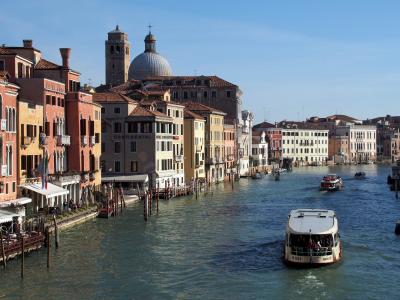 威尼斯, 大运河, 启动, 水道, 城市, 水, 威尼斯