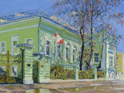 西蒙 begichev, 莫斯科, 俄罗斯, 房子, 首页, 大厦, 自然