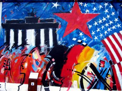 柏林墙, 墙上, 柏林, 涂鸦, 东区画廊, 艺术