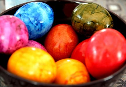 复活节彩蛋, 鸡蛋, 复活节, 多彩, 复活节彩蛋, 颜色, 彩色