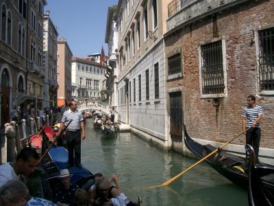威尼斯, 通道, 吊船, 意大利