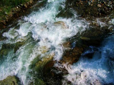 水, 荡漾流, 泡沫波, 自然, 河, 流, 户外