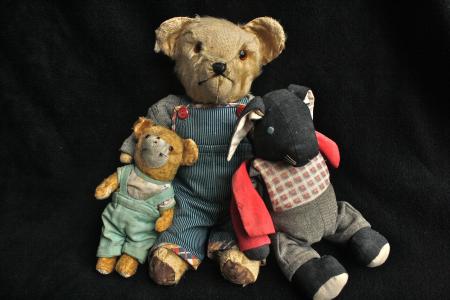 玩具熊, 旧玩具, 泰迪, 年份, 熊, 老, 玩具