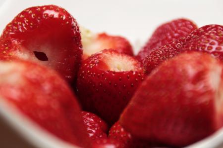 草莓, 吃, 食品, 甜, 水果, 美味, 浆果