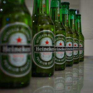 啤酒, 喜力啤酒, 绿色, 饮料, 喝, 软, 新鲜