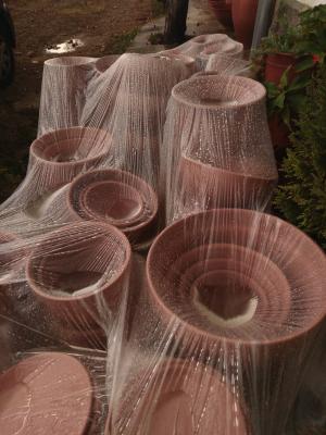 花园陶器覆盖, 雨, 雨滴