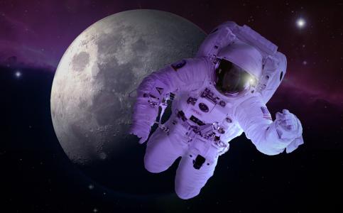 月亮, 宇航员, 天文学, 期待, 太空旅行, 技术, 浮法