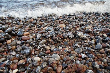 海, 海滩, 水钻, 鹅卵石, 圆石滩, 网上冲浪