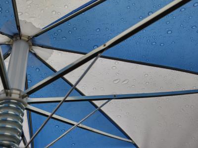 雨伞, 水一滴, 辐条, 水, 滴灌, 雨, 透明