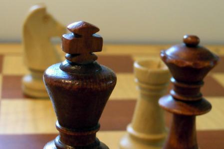 象棋, 棋子, 国王, 女士, 国际象棋棋盘, 策略游戏, 战略