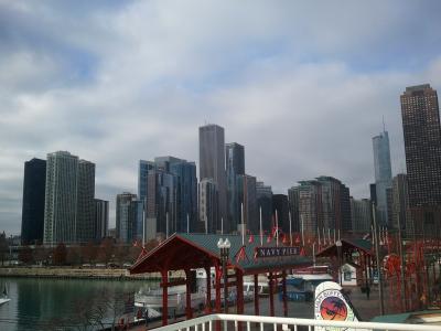 芝加哥, 密歇根州, 伊利诺伊州, 海军, 码头, 海港, 城市景观
