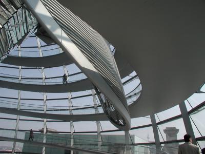 圆顶, 德国国会大厦, 柏林, 建筑, 现代, 玻璃-材料, 业务