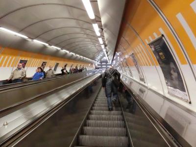 布拉格, 地铁, 自动扶梯