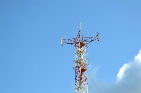天线, 移动, gsm, 接收机, 信号, 网络, 无线