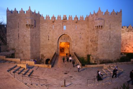 大马士革门, 耶路撒冷, 门, 大马士革, 古代, 历史, 以色列
