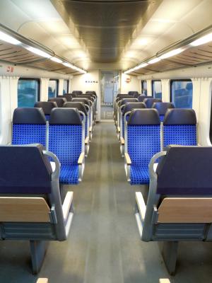 坐, 座位, 火车, 旅行, 排座位, 德国联邦铁路公司, 乘客