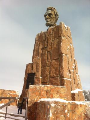 林肯, 纪念, 纪念碑, 怀俄明州