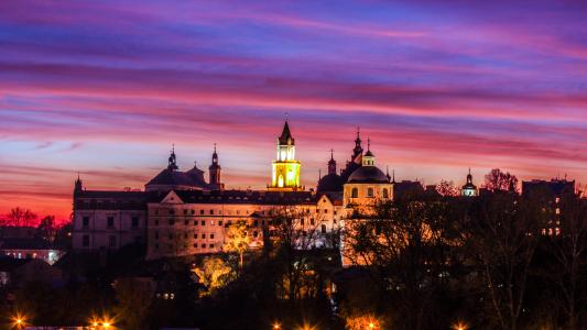 卢布林, 城堡, 西, 波兰, 纪念碑, lubelskie, 旅游
