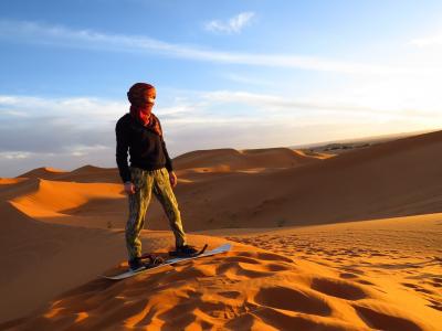 摩洛哥, 阿尔及利亚, 沙漠, 沙丘, 沙地滑板, 非洲, 国家